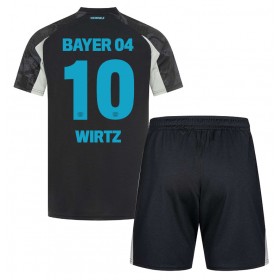 Bayer Leverkusen Florian Wirtz #10 3rd Trikot 2024-25 Kurzarm (+ kurze hosen)